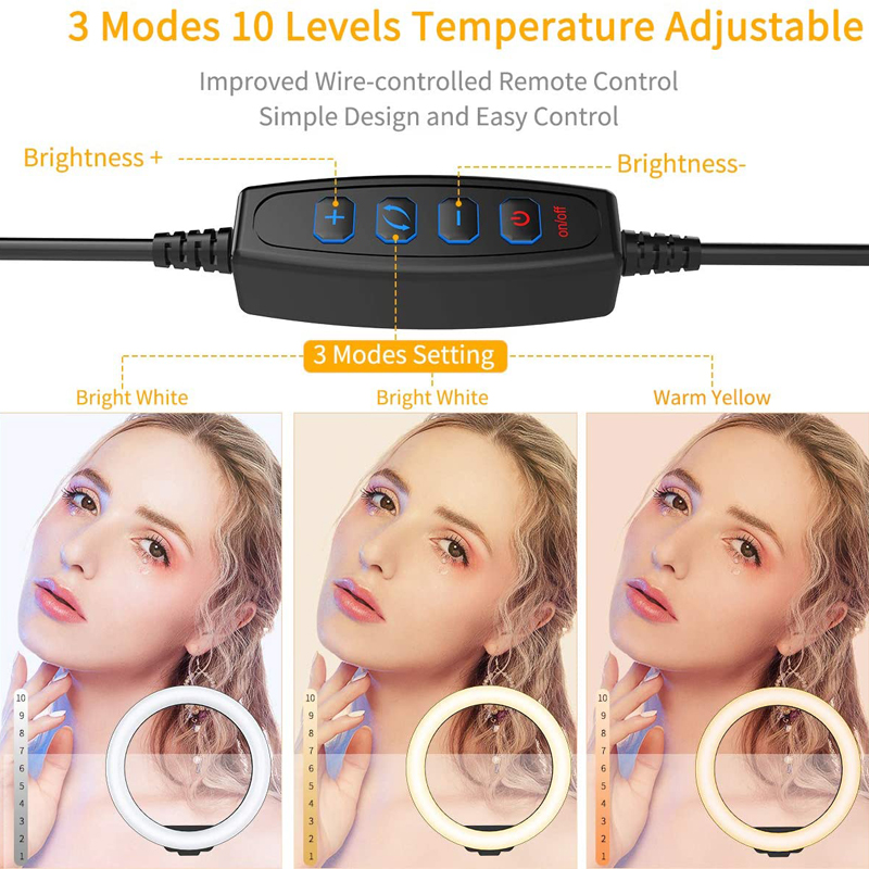 16/26/33cm Selfie Ring Light P - Photography Lighting Description recension och pris