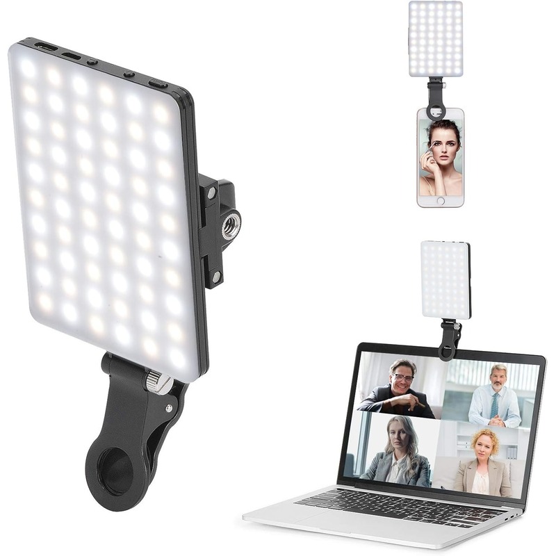 LED Portable Clip-on Selfie Li - Photography Lighting Description recension och pris