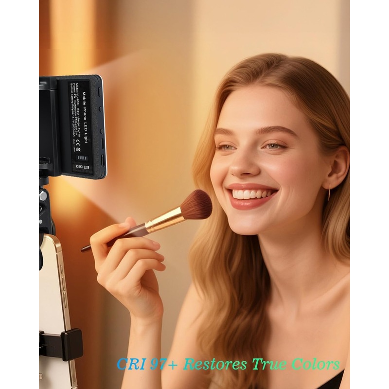 LED Portable Clip-on Selfie Li - Photography Lighting Description recension och pris