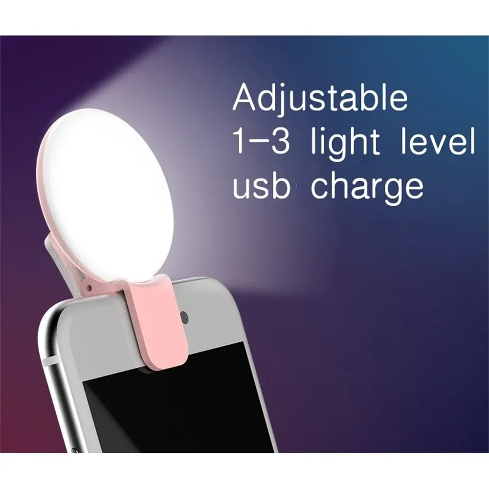 Portable Mini Selfie Ring Ligh - Photography Lighting Handheld recension och pris