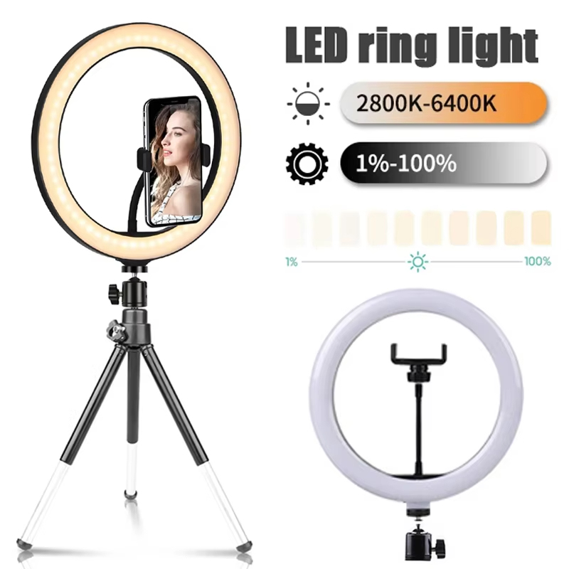 10 inch Selfie Ring Light Phot - Photography Lighting Description recension och pris