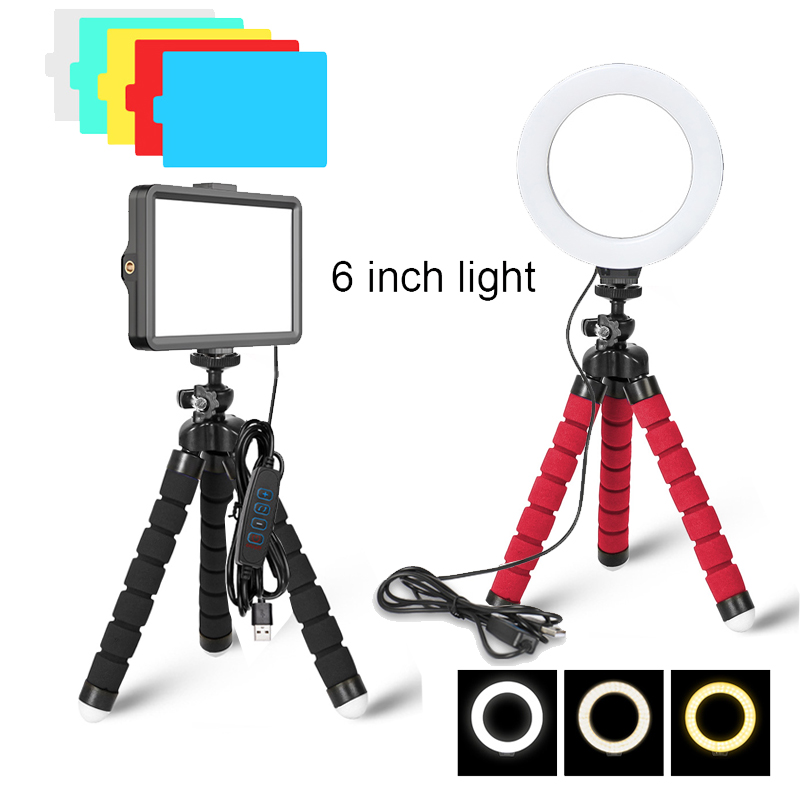 16CM Dimmable Ring Light Led S - Photography Mobile Lighting recension och pris